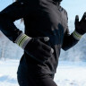 Водонепроницаемые перчатки DEXSHELL ULTRA THIN RUNNING GLOVES черный/серый/зеленый M DG12603BYSM